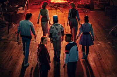 A4 Stranger Things Poster (Brand New)