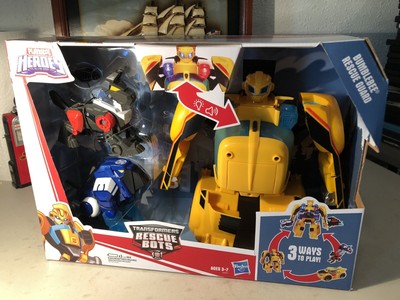playskool heroes bumblebee rescue guard