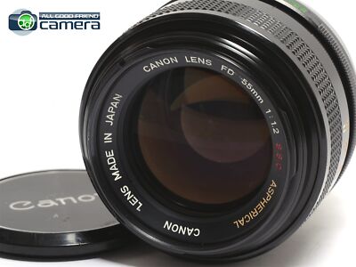 Canon FD 55mm f/1.2 SSC ASPH 美品 レンズ Canon FD 55mm F/1.2 S.S.C. Aspherical Lens *EX* | eBay