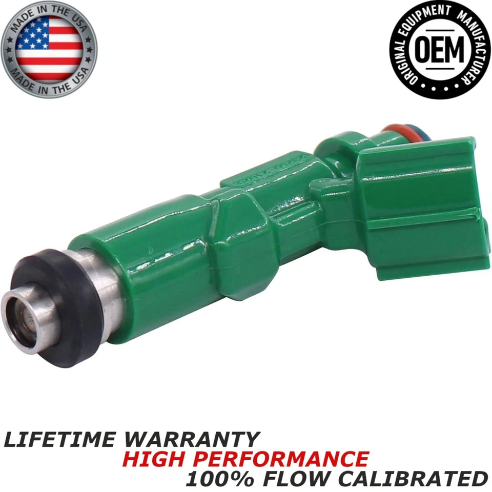 X4 Inyectores de combustible OEM DENSO para Toyota Echo 2000 2001 2002 2003 2004 2005 1,5 L Foto 2 de 4