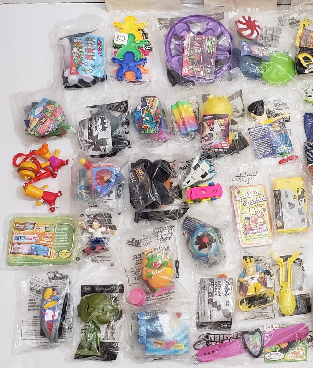 Sonic Wacky Pack Kid's Meal Toys 1993 to 2021 - Your Choice