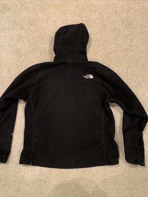 Vintage The North Face Women's S Hooded Jacket Windwall Black