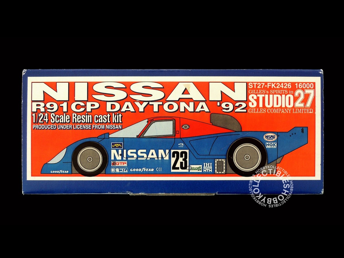 スタジオ27 1/24 ニッサンR91CP Daytona '92 Studio27 1/24 Nissan R91CP Daytona '92 ST27-FK2426 Resin Kit
