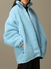 Balenciaga Oversize Fleece Baby Blue, Only Used Once. Size 38