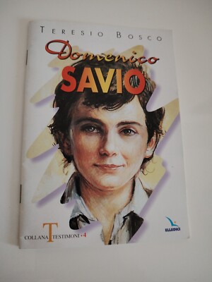 Halskette Zeugen Domenico Savio, Santino, Holy Card S24