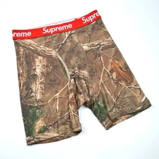 Supreme Boxers 1 Pack Real Tree Camo Hanes Briefs Casual Designer New Authentic
