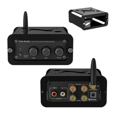 Für Fosi Audio BT20A Bluetooth-Verstärker Acryl Wandhalterung Halterung Stand