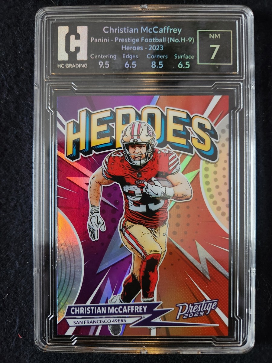 2023 Panini Prestige - Heroes Christian McCaffrey #H-9 for sale