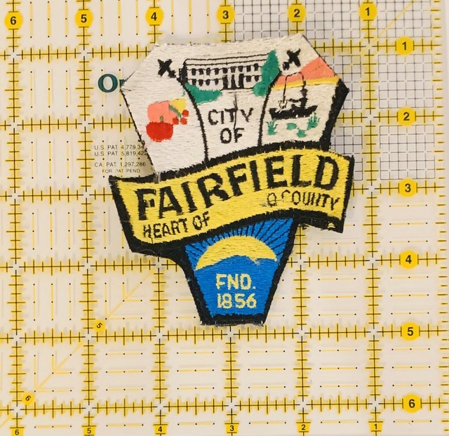 City Of Fairfield Iron On Patch Fairfield California Heart Of Solano