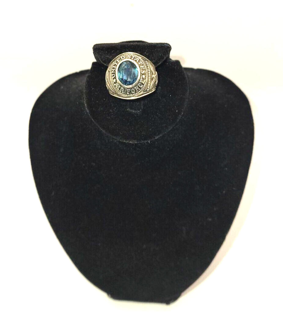 1947 United States Air Force Ring Sterling with Blue stone~ | eBay
