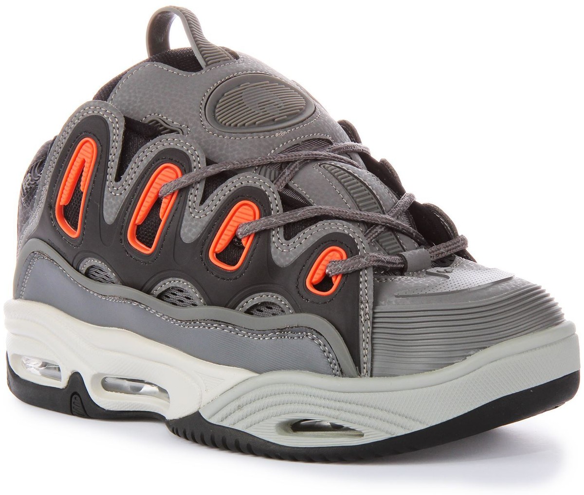 Osiris D3 2001 Chunky Sole kateboard Mens Sneaker Charcoal Black