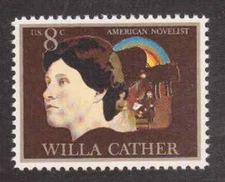 Scott # 1487....8 Cent...Willa Cather...4 Stamps