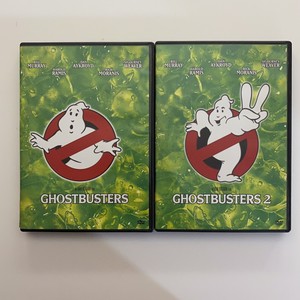 Ghostbusters 1 2 Dvd 1984 1989 2005 Bill Murray Dan Aykroyd Rick Moranis Ebay