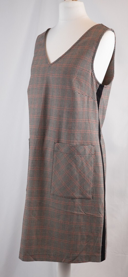 George At Asda Checkered Sleeveless Dress Size 10 Pre-Owned image 8