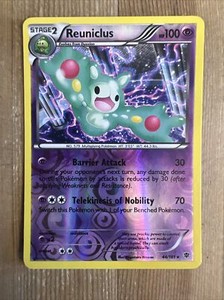 Reuniclus - 44/101 - Rare - Reverse Holo LP, English Pokemon Plasma Blast