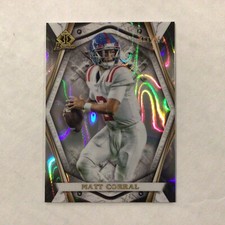 Matt Corral 96/150 made RC Invicta Lava Refractor 2021-22 Bowman University