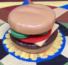 McDonalds Play Food Fun Drive Thru Accessory CHEESEBURGER DELUXE CDI McD-6PC