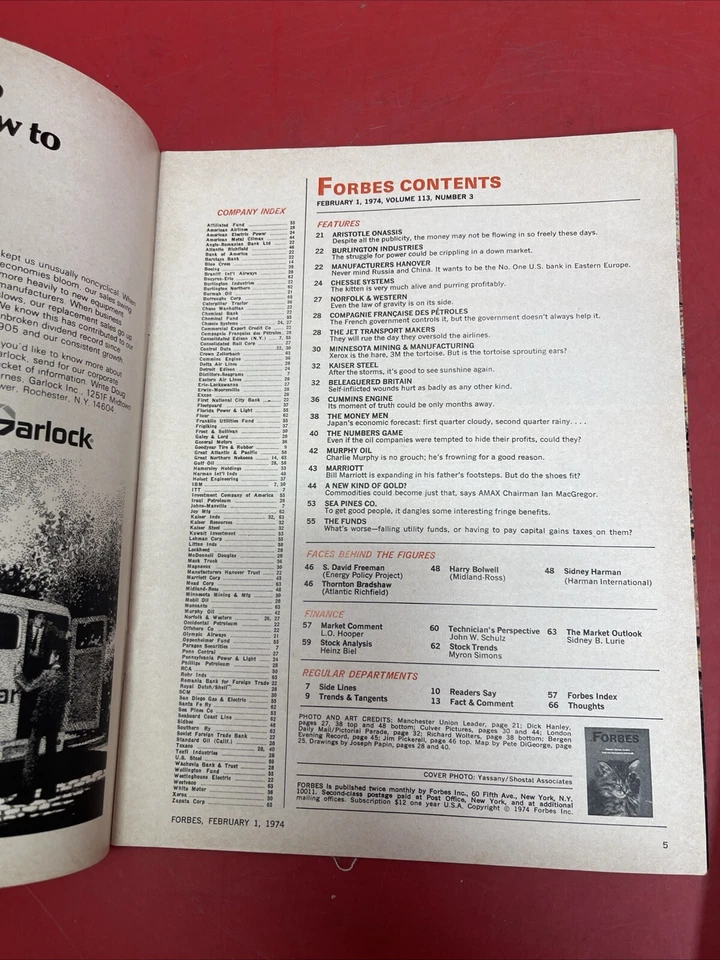 Vintage Forbes Magazine Lot 8 (1974) — 第 4/4 张图片