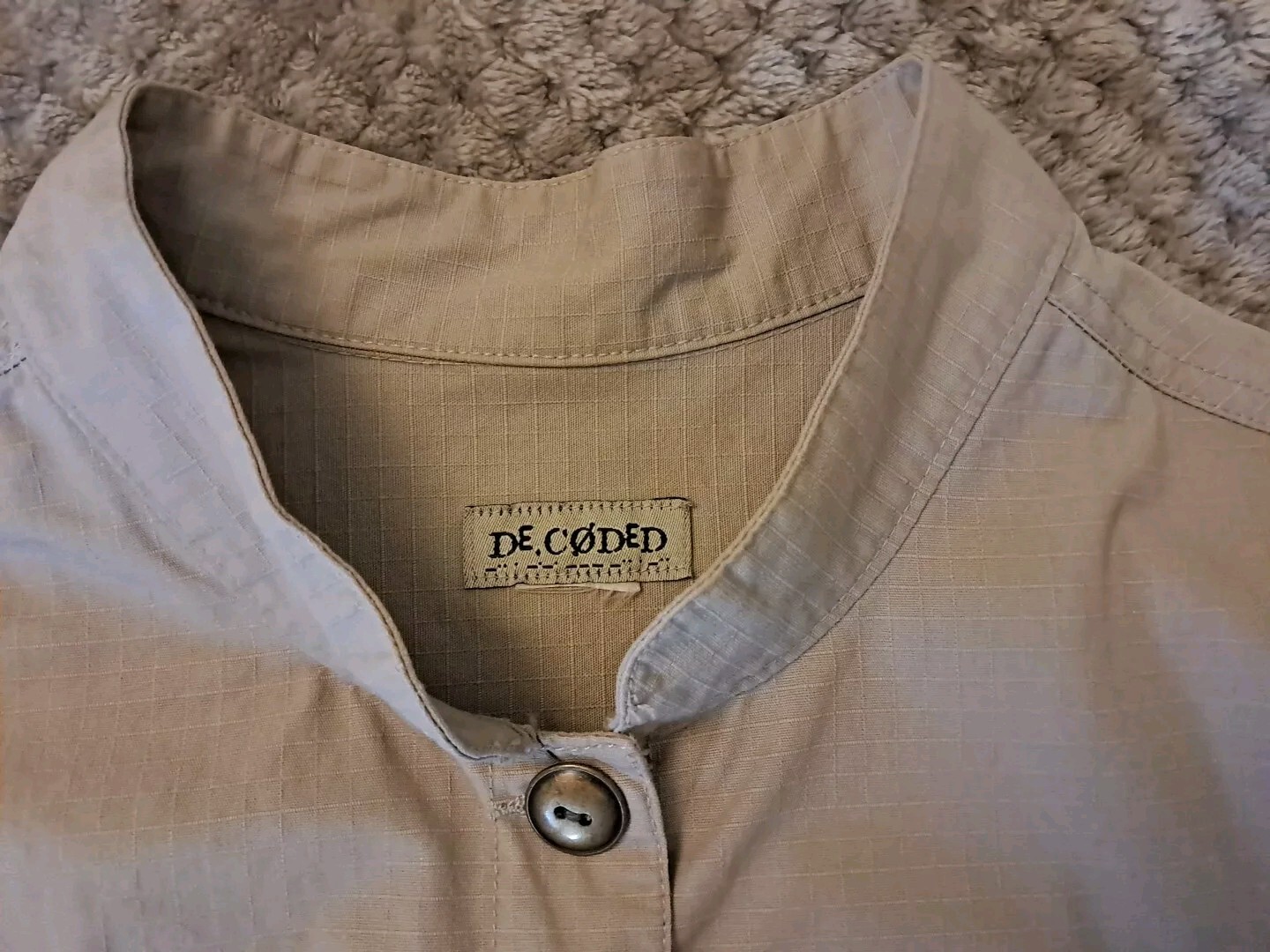 Devoded Cropped Button Jacket Sz Small- Medium Li… - image 7