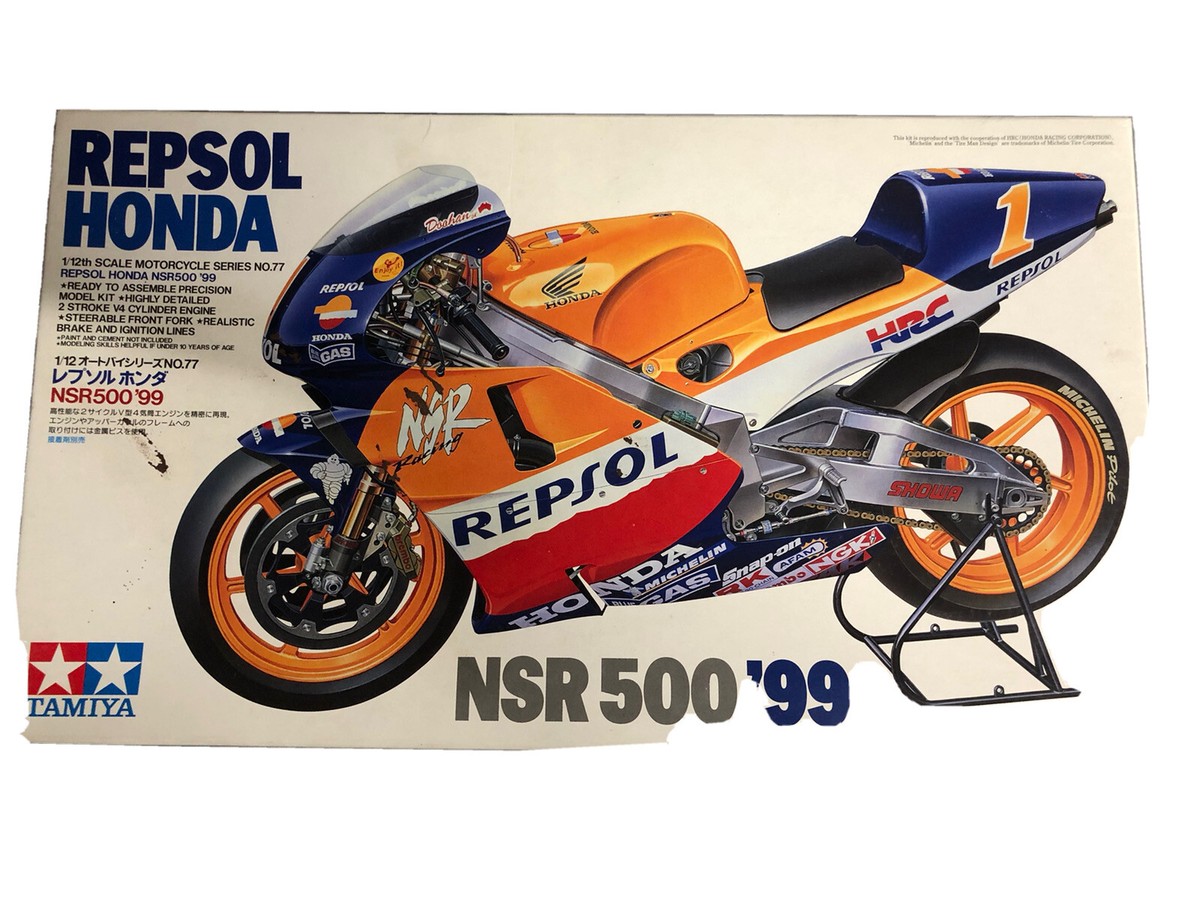 Tamiya 1/12 Repsol Honda NSR 500 '99 1/12 Scale Mick Doohan Tamiya 1/12 Repsol Honda NSR 500 '99 1/12 Scale Mick Doohan