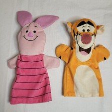 Disney Melissa  Doug Baby Disney Plush Hand Puppets  Piglet and Tigger