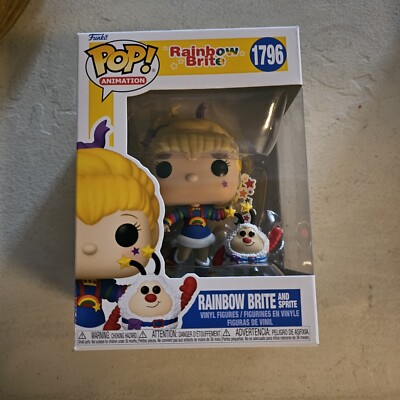 Funko Pop! Animation Rainbow Brite and Sprite #1796 Vinyl Figure 2025