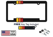 Toyota Retro Style License Plate Frame TRD Off-road Tacoma FJ Cruiser 4x4