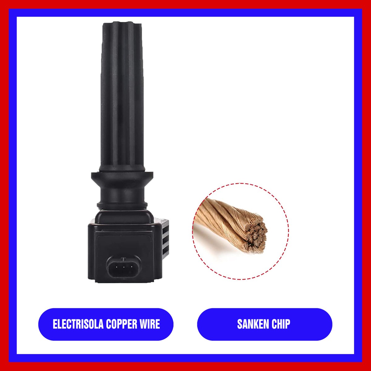 1PC IGNITION COIL UF670 DG546 UF678 CM5Z-12029-A FOR FORD