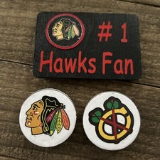 Chicago Blackhawks magnets - pkg of 3