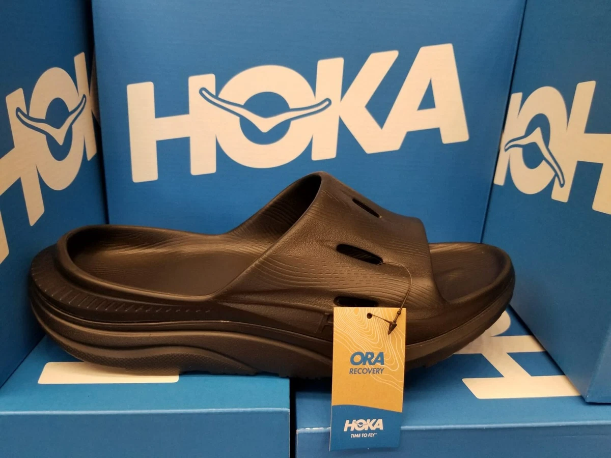 Hoka One One Ora Recovery Slide 3 Black For Women's 1135061