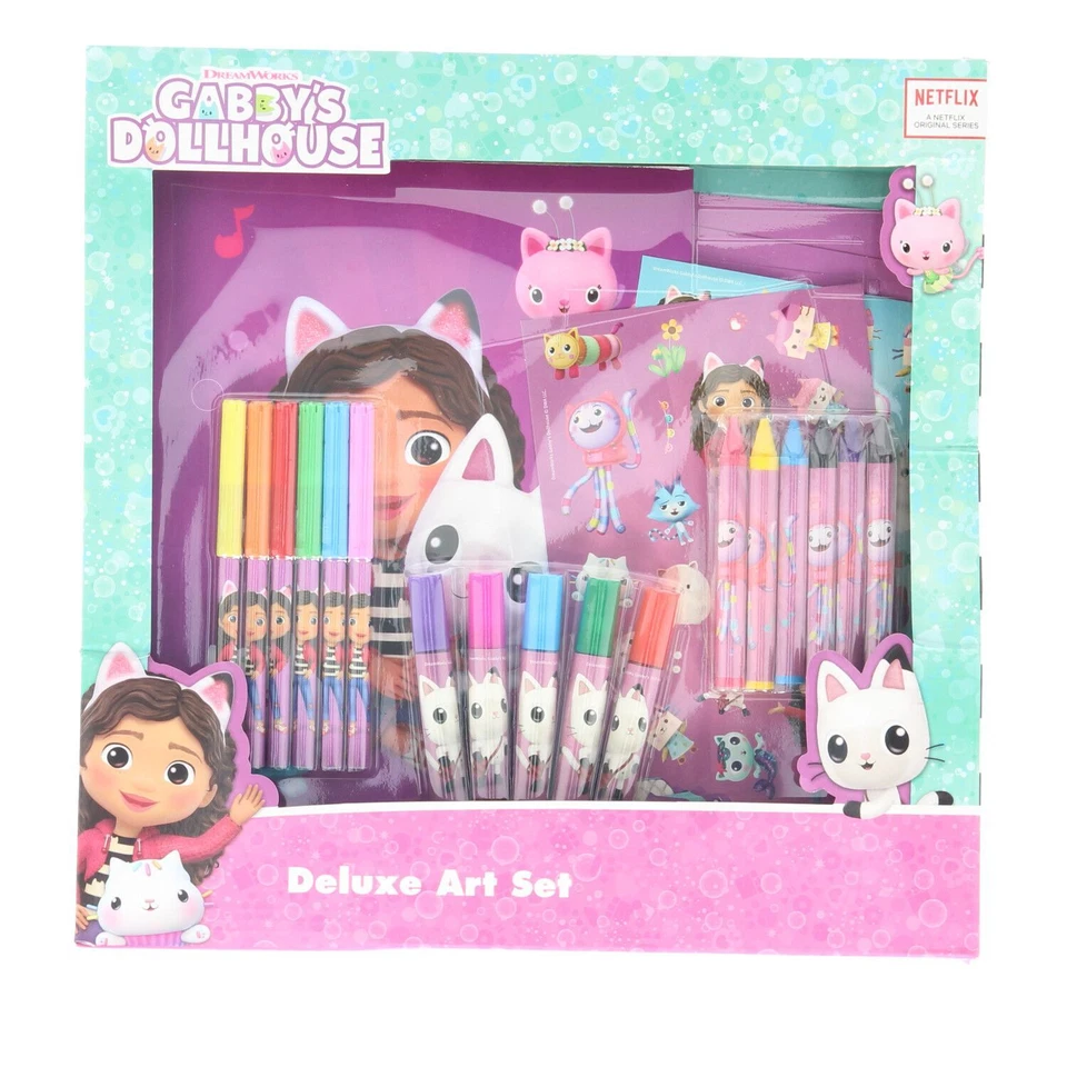 Gabby's Dollhouse Farb-Set Kreativpaket 23-teiliges Malset für Kinder