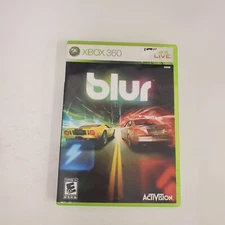 Blur (Microsoft Xbox 360, 2010) No Manual Fast Shipping