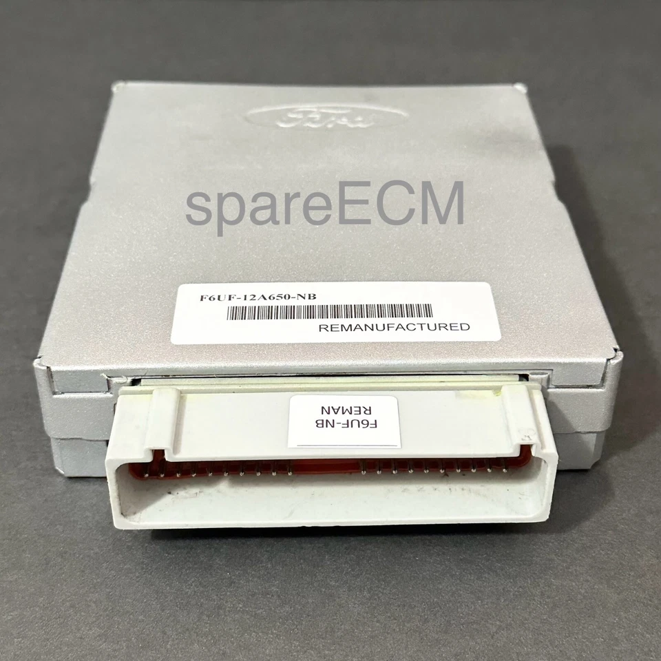 1996 1997 F6UF-12A650-NB Ford E150 E250 E350 F250 5.8L Engine Computer ECM REMAN - Imagem 3 de 4