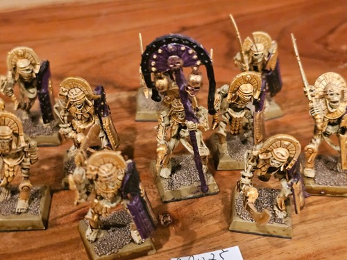 Warhammer Fantasy AOS Tumba Reyes de Khemri Tumba Guardia Pintado x10 AA025 - Imagen 11 de 24