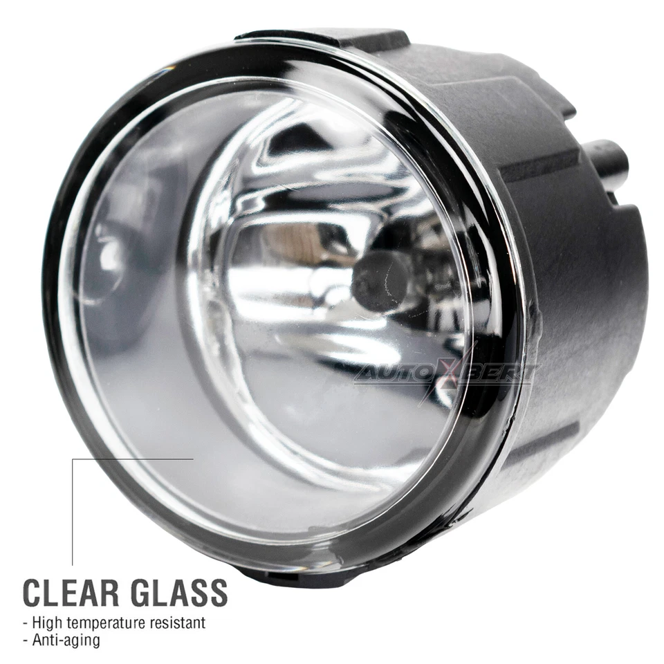 Conjunto de luces antiniebla parachoques vidrio lente transparente carcasa para Infiniti G37 2010-2013 Foto 2 de 4