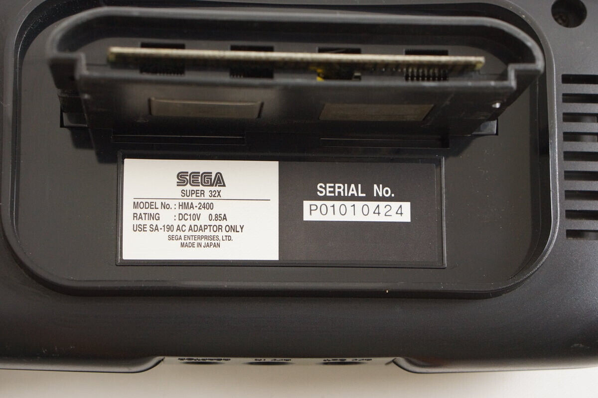 Mega Drive SUPER 32X Console System Boxed HMA-2400 Sega Mega Drive SUPER 32X Console System Boxed HMA-2400 Sega
