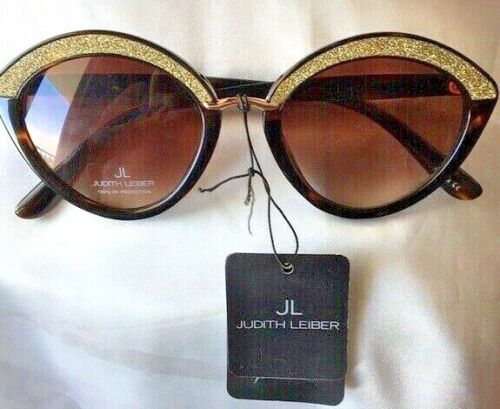 judith leiber Sunglasses swarovski crystals GOLD CREAM  display picture 1