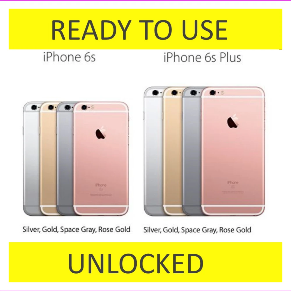 Apple iPhone 6s/ 6s Plus 16GB 64GB Unlocked Verizon Sprint US Cellular 4G  LTE