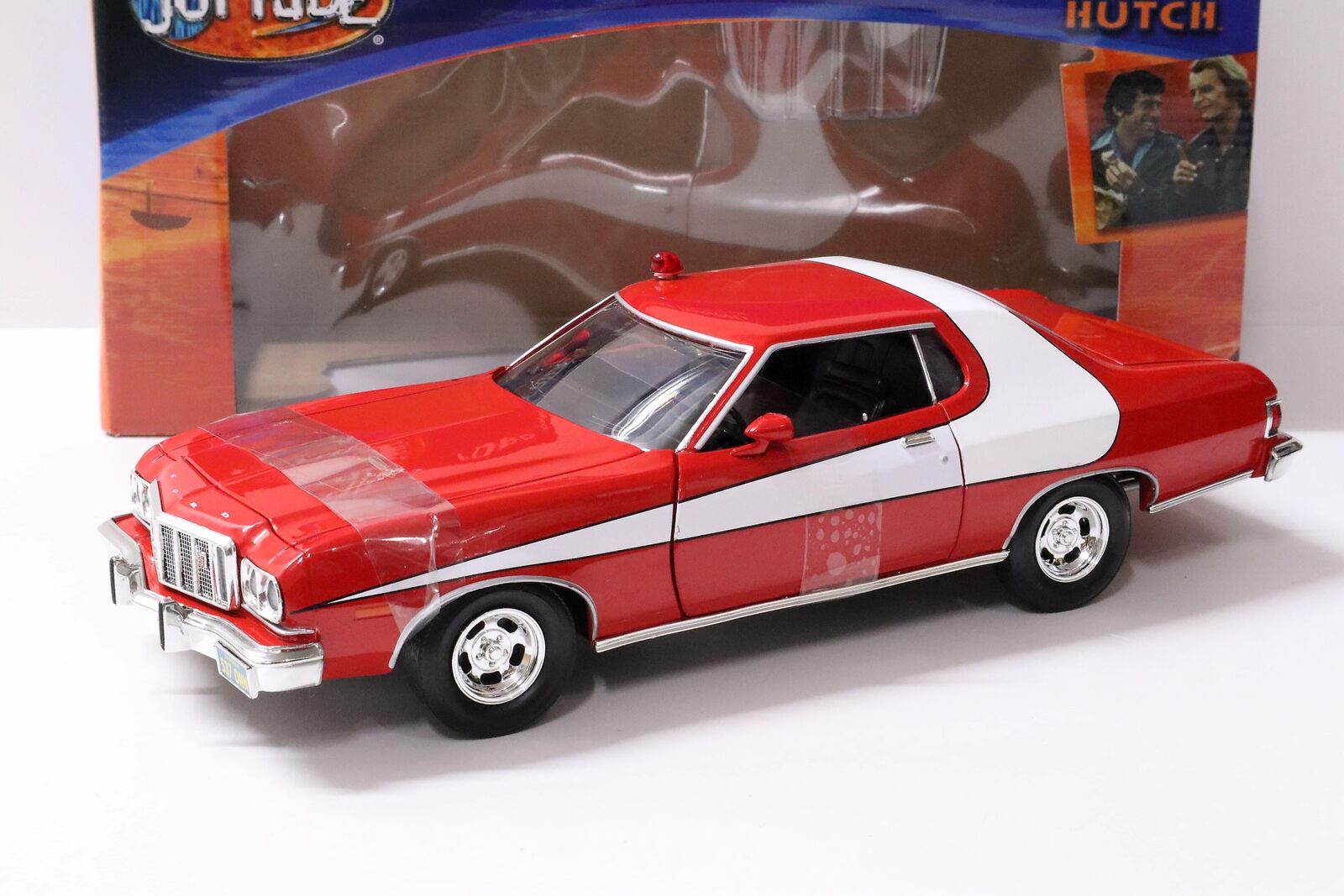 118 ERTL Joyride Ford Gran Torino Starsky Hutch red white