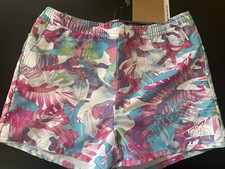 THE NORTH FACE Girls Shorts Sz 10/12 M Amphibious Class V Water Camo Tie Dye NWT