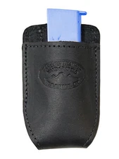 NEW Barsony Black Leather Magazine Pouch for Bersa, Colt Mini/Pocket 22 25 380