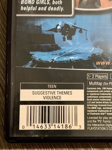 James Bond 007 Agent Under Fire gioco PS2 Sony PlayStation 2 completo di manuale - Foto 4 di 11