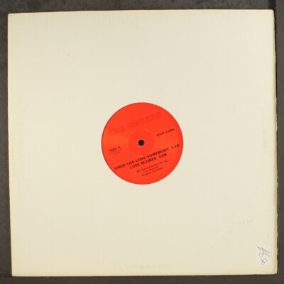 洋楽 WATERS (WATERWHEEL NO#) WATERS: when you love somebody / love scores WATERWHEEL 12