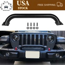 Front Bumper Grille Winch Brush Guard 82215351 For Jeep Wrangler Gladiator Jt Jl