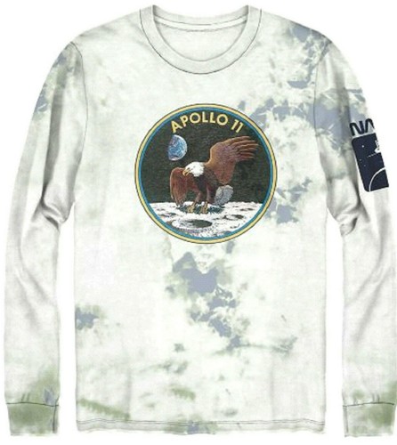 NASA Apollo 11 Long Sleeve Tie Dye 