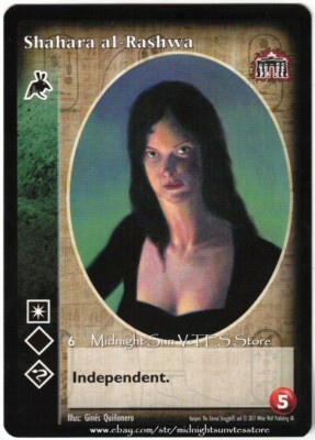 Shahara al-Rashwa Followers of Set (The Ministry) Berlin Anthology V:TES CCG