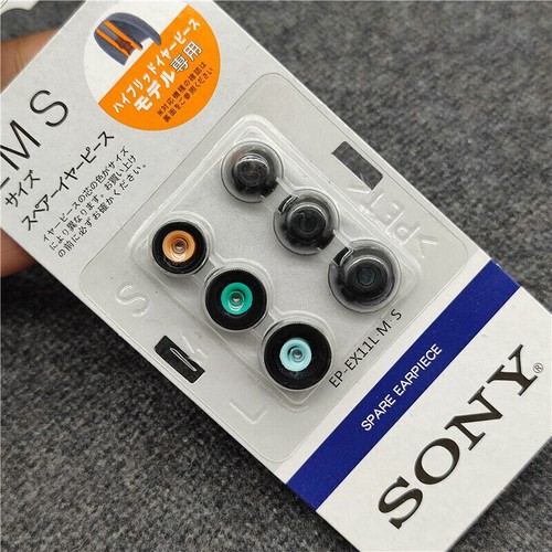 Headphones / Earbuds Earphone spare earpiece earplug EP-EX L/M/S For Sony - Zdjęcie 4 z 4