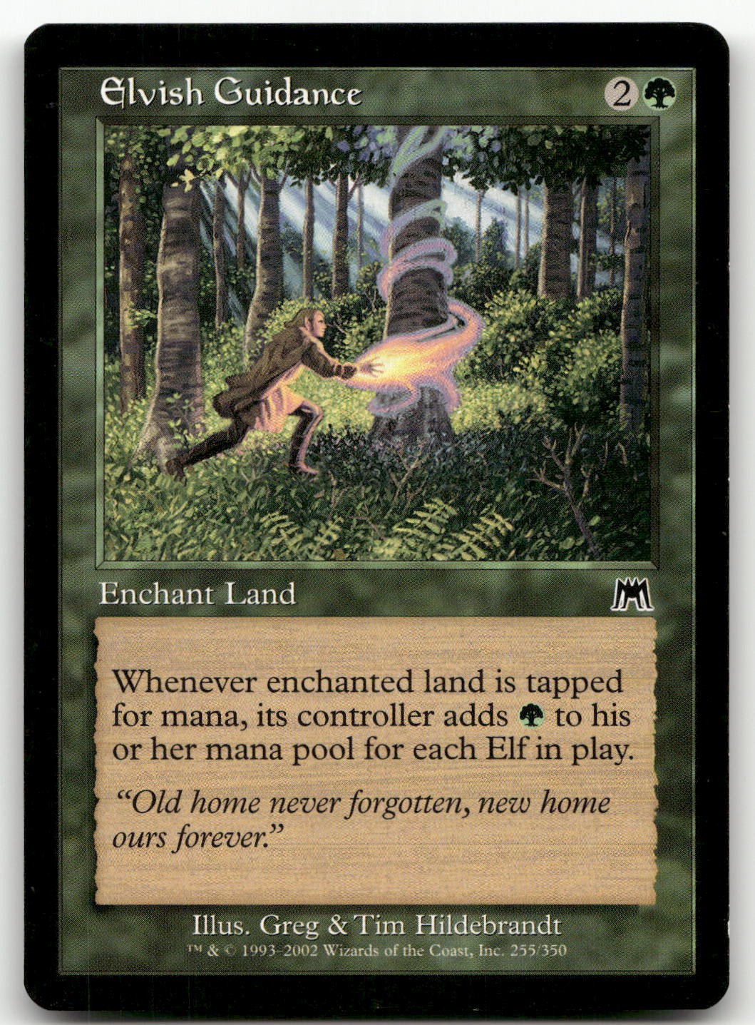 Elvish Guidance #255 (NM) Onslaught ONS Magic MTG