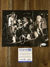 Chad Smith ‘Red Hot Chili Peppers’ Band Drummer Signed 8x10 Photo ACOA RHCP