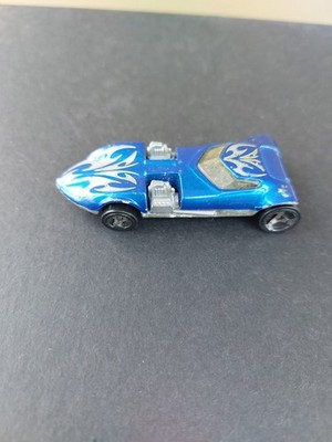 Mattel - Hot Wheels - Twin Mill - Metallsockel blau silber - 1969 - Red Line?